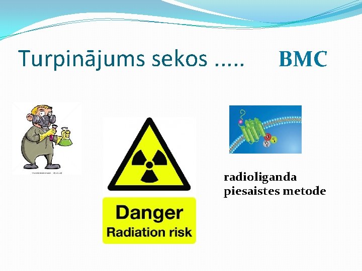 Turpinājums sekos. . . BMC radioliganda piesaistes metode 