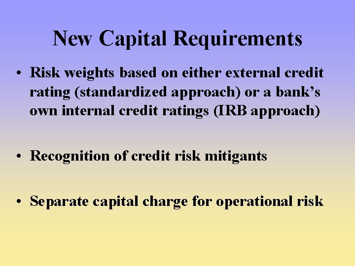 Basel Accords History of Bank Regulation Pre1988 BIS