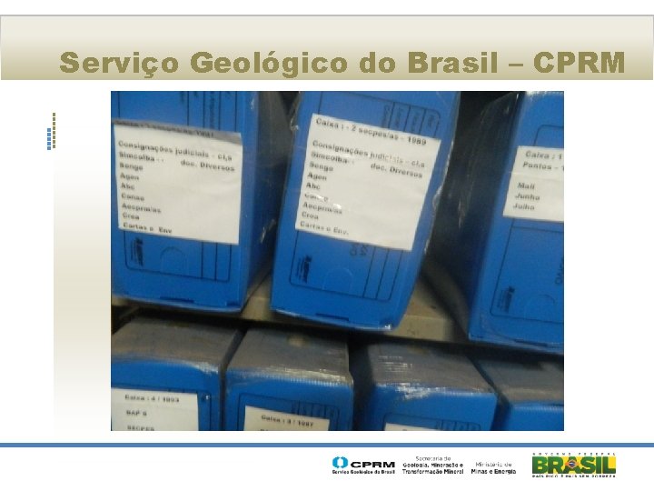 Serviço Geológico do Brasil – CPRM 