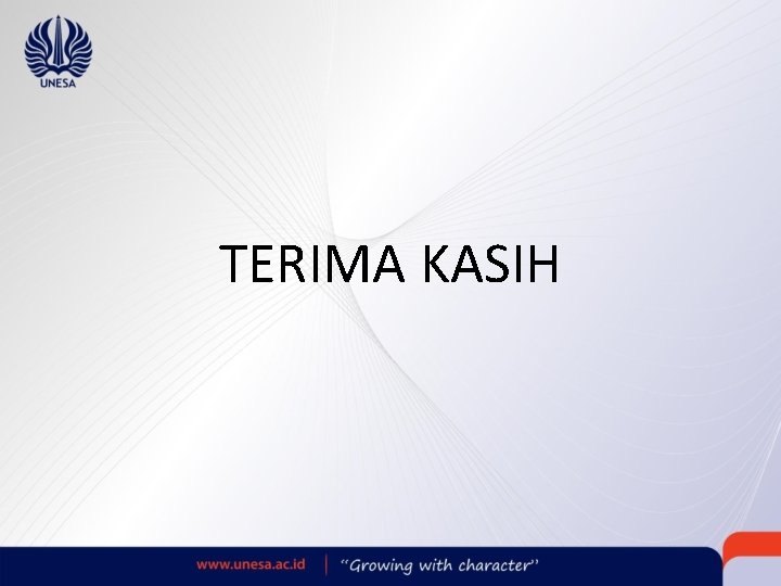 TERIMA KASIH 