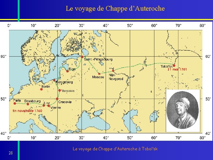 Le voyage de Chappe d’Auteroche 28 Le voyage de Chappe d’Auteroche à Tobol’sk 