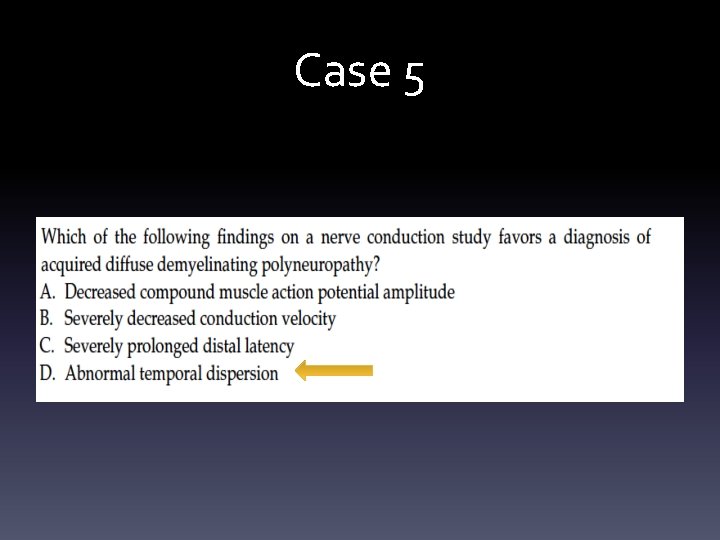 Case 5 Case 5