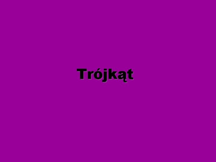 Trójkąt 