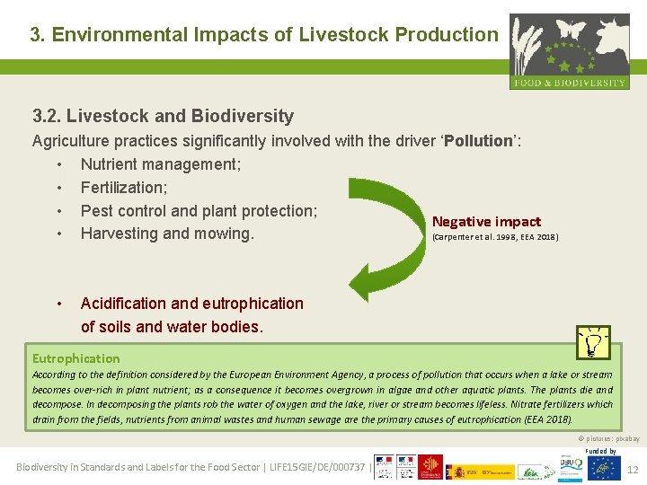 3. Environmental Impacts of Livestock Production 3. 2. Livestock and Biodiversity Agriculture practices significantly