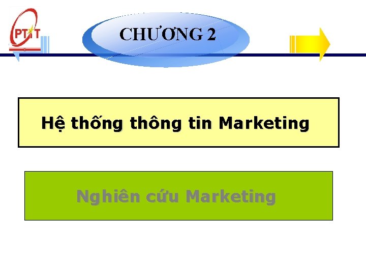 CHƯƠNG 2 Hệ thống thông tin Marketing Nghiên cứu Marketing 