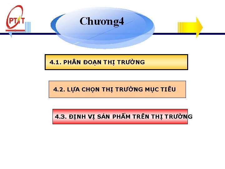 Chương 4 4. 1. PH N ĐOẠN THỊ TRƯỜNG 4. 2. LỰA CHỌN THỊ