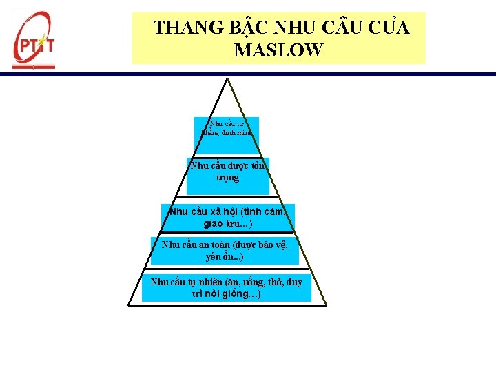 THANG B C NHU C U CU A MASLOW Nhu cầu tự khẳng định