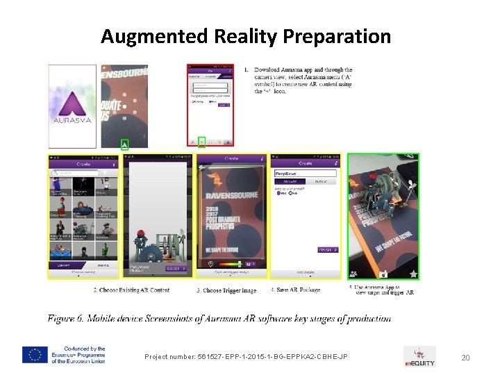 Augmented Reality Preparation Project number: 561527 -EPP-1 -2015 -1 -BG-EPPKA 2 -CBHE-JP 20 