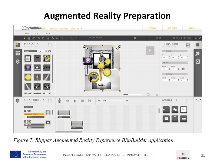 Augmented Reality Preparation Project number: 561527 -EPP-1 -2015 -1 -BG-EPPKA 2 -CBHE-JP 21 
