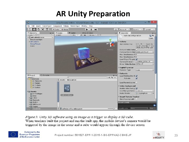 AR Unity Preparation Project number: 561527 -EPP-1 -2015 -1 -BG-EPPKA 2 -CBHE-JP 23 