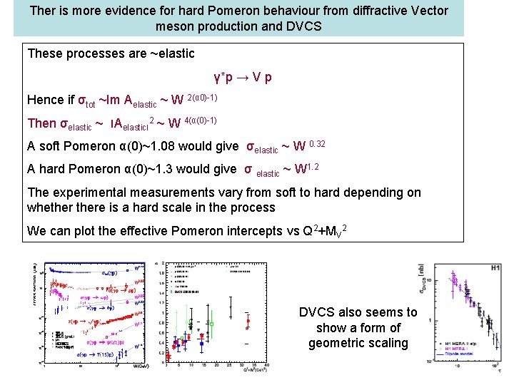 Ther is more evidence for hard Pomeron behaviour from diffractive Vector meson production and