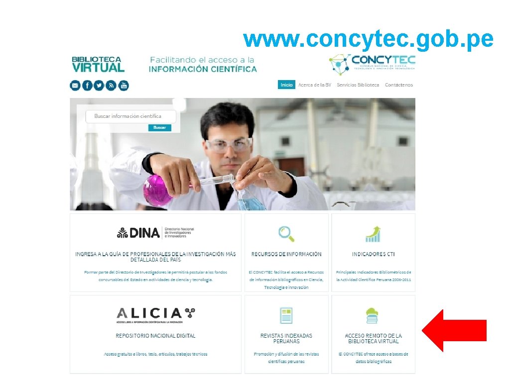 www. concytec. gob. pe 