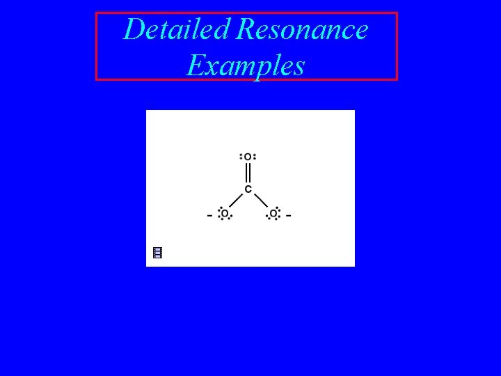 Detailed Resonance Examples 