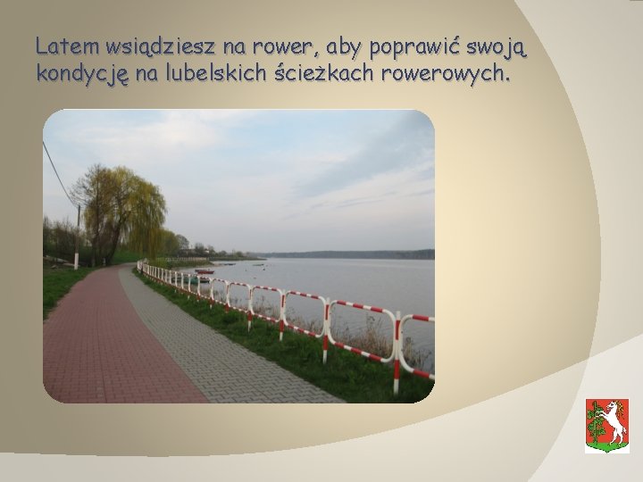 Latem wsiądziesz na rower, aby poprawić swoją kondycję na lubelskich ścieżkach rowerowych. 