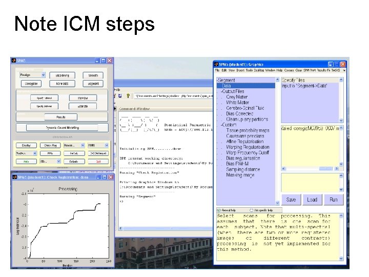 Note ICM steps 