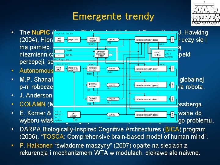 Emergente trendy • The Nu. PIC (Numenta Platform for Intelligent Computing) , J. Hawking