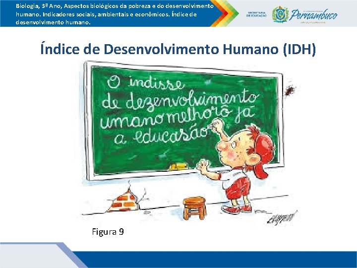 Biologia, 3ª Ano, Aspectos biológicos da pobreza e do desenvolvimento humano. Indicadores sociais, ambientais