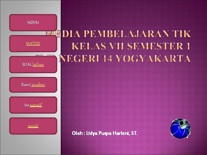 Menu Materi Soal Latihan Kunci Jawaban Tes Sumatif