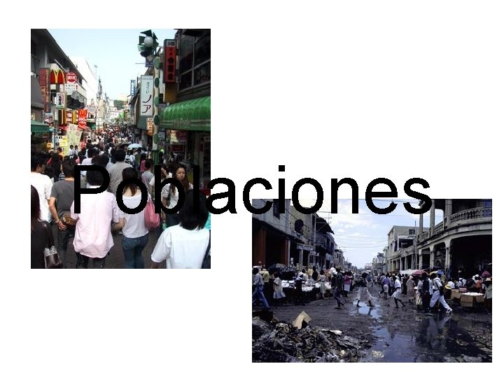 Poblaciones 