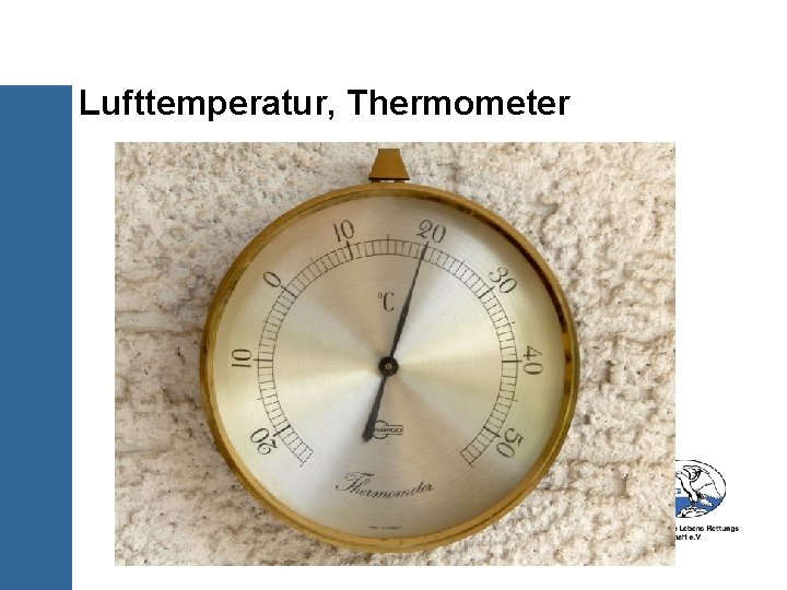 Lufttemperatur, Thermometer 