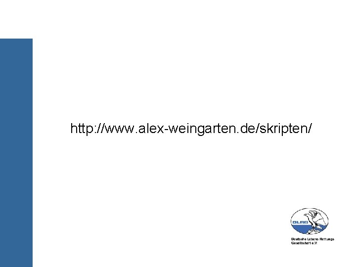 http: //www. alex-weingarten. de/skripten/ 