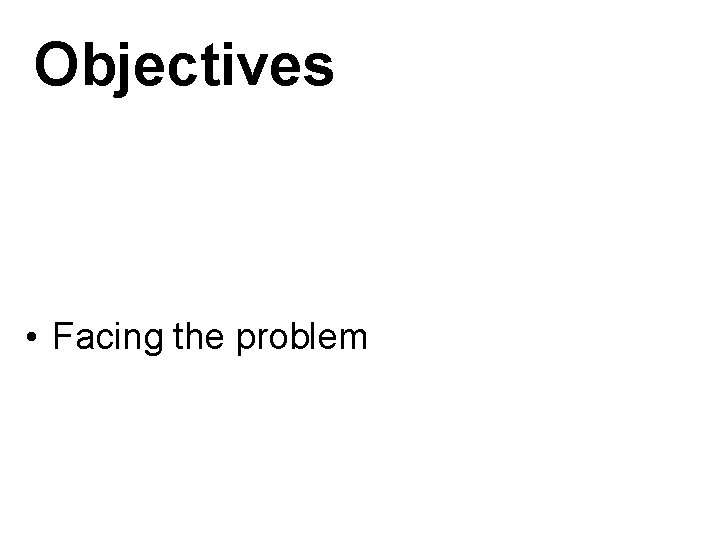 Objectives • • COPD and Lung Cancer: Big Problems One agent, two diseases……or is
