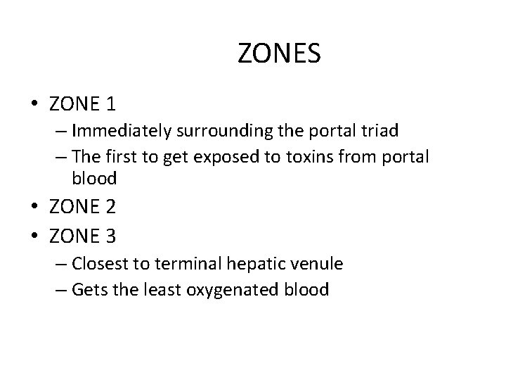 ZONES • ZONE 1 – Immediately surrounding the portal triad – The first to