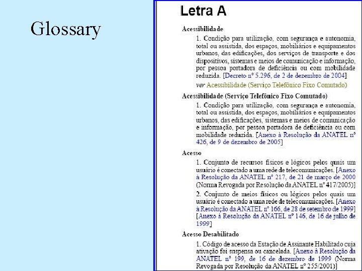 Glossary 