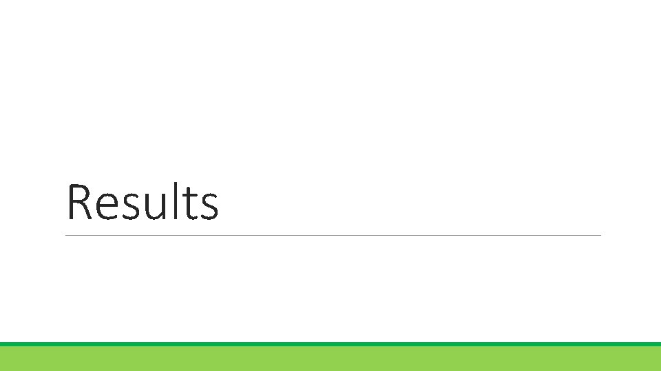 Results 