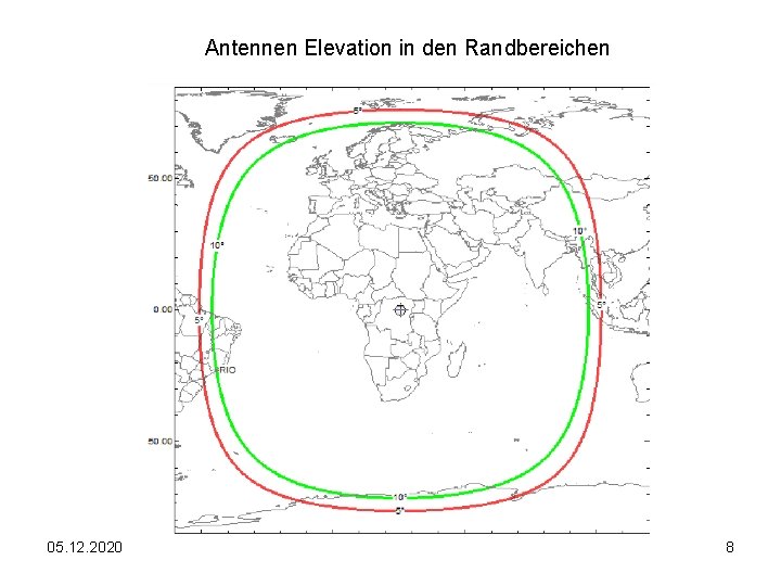 Antennen Elevation in den Randbereichen 05. 12. 2020 8 