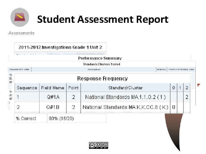 Student Assessment Report 