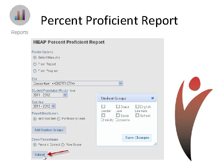 Percent Proficient Report 