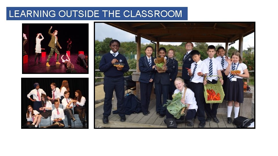LEARNING OUTSIDE THE CLASSROOM 