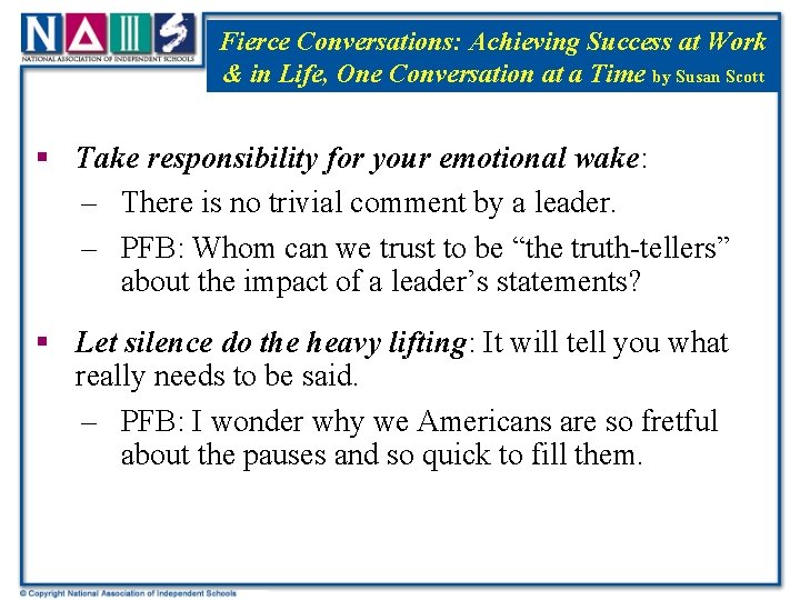 Fierce Title Conversations: Achieving Success at Work & in Life, One Conversation at a