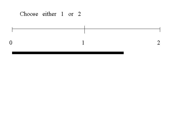 Choose either 1 or 2 0 1 2 