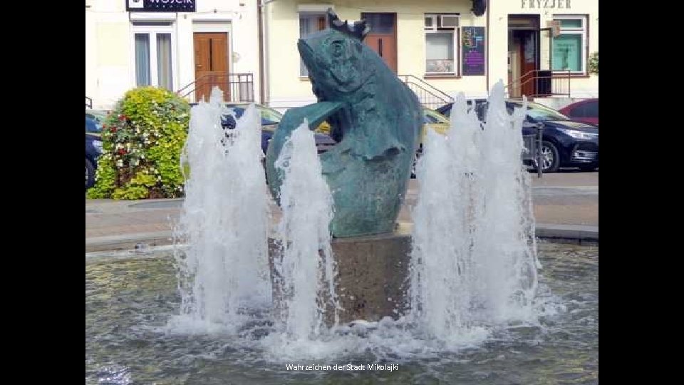 Wahrzeichen der Stadt Mikolajki 