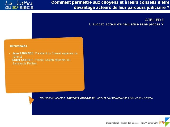  Comment permettre aux citoyens et à leurs conseils d’être Le citoyen au cœur