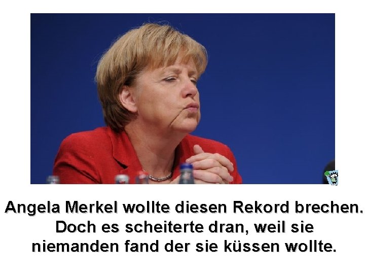 Angela Merkel wollte diesen Rekord brechen. Doch es scheiterte dran, weil sie niemanden fand