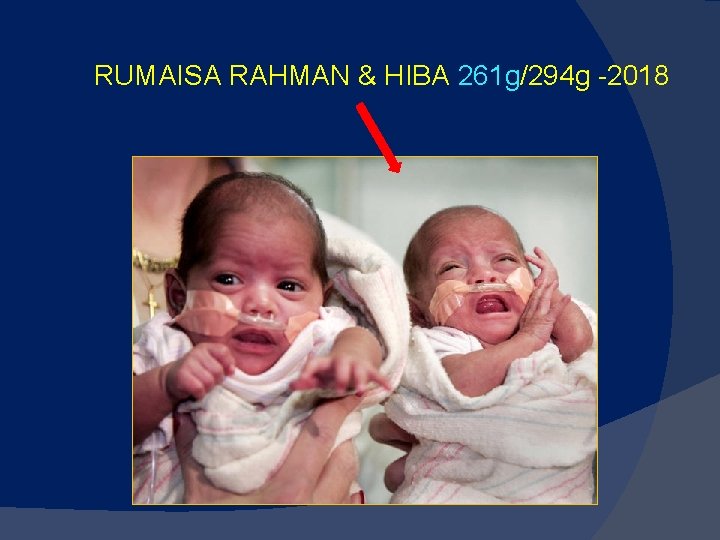 RUMAISA RAHMAN & HIBA 261 g/294 g -2018 