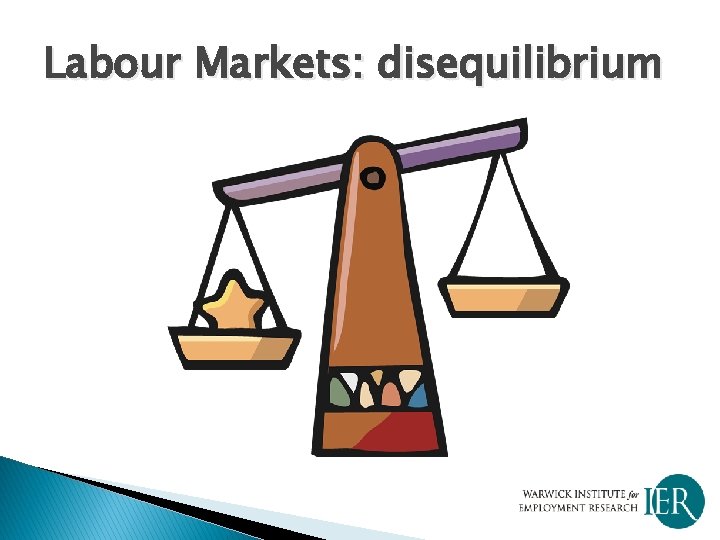 Labour Markets: disequilibrium 
