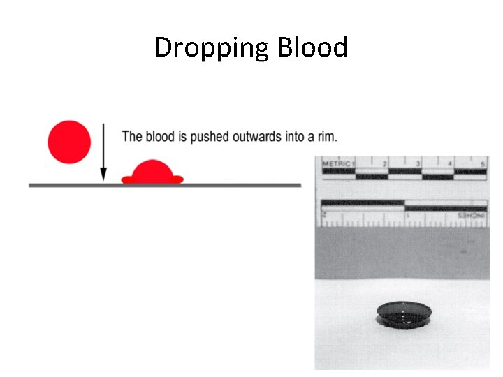 Dropping Blood 