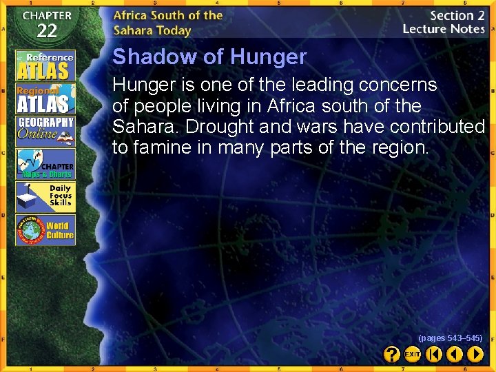 Shadow of Hunger is one of the leading concerns of people living in Africa