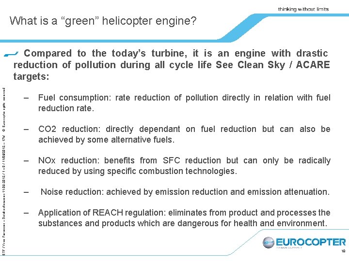 What is a “green” helicopter engine? ETF / Yves Favennec – Solakonferansen 11 09