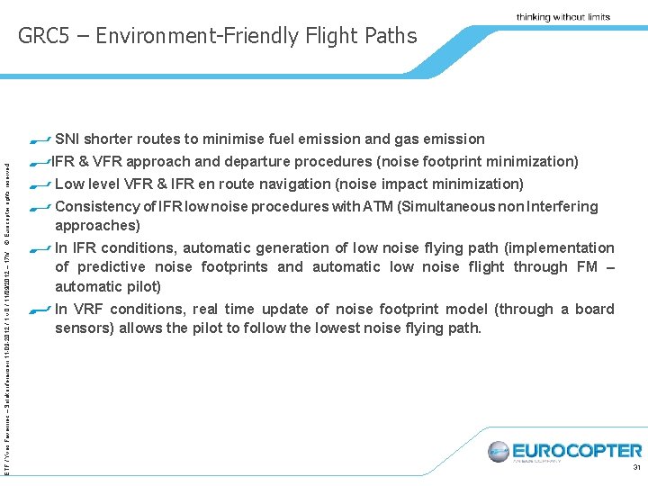 GRC 5 – Environment-Friendly Flight Paths ETF / Yves Favennec – Solakonferansen 11 09