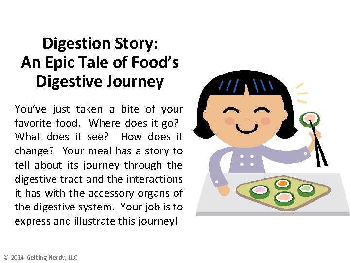 Digestion Story: An Epic Tale of Food’s Digestive Journey You’ve just taken a bite