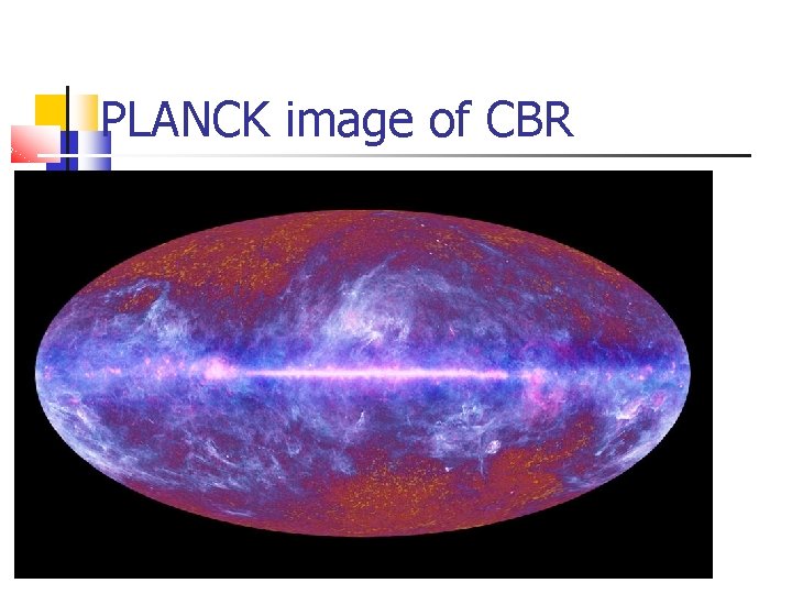 PLANCK image of CBR 