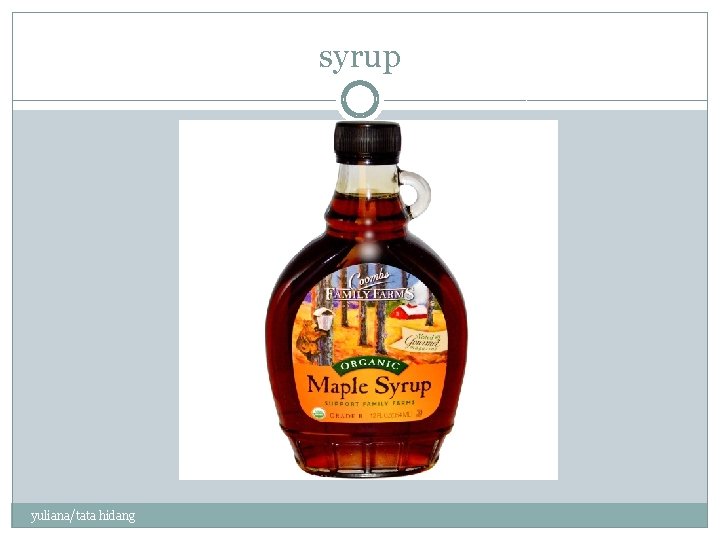 syrup yuliana/tata hidang 
