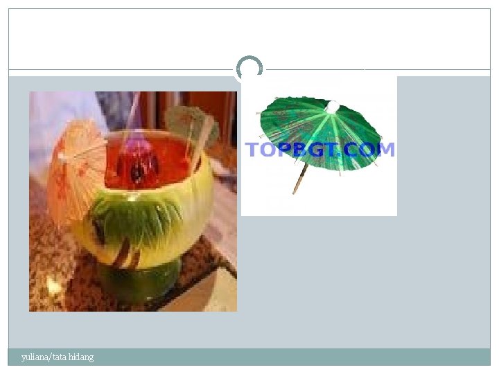 yuliana/tata hidang 