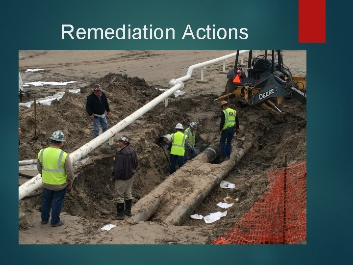 Remediation Actions 