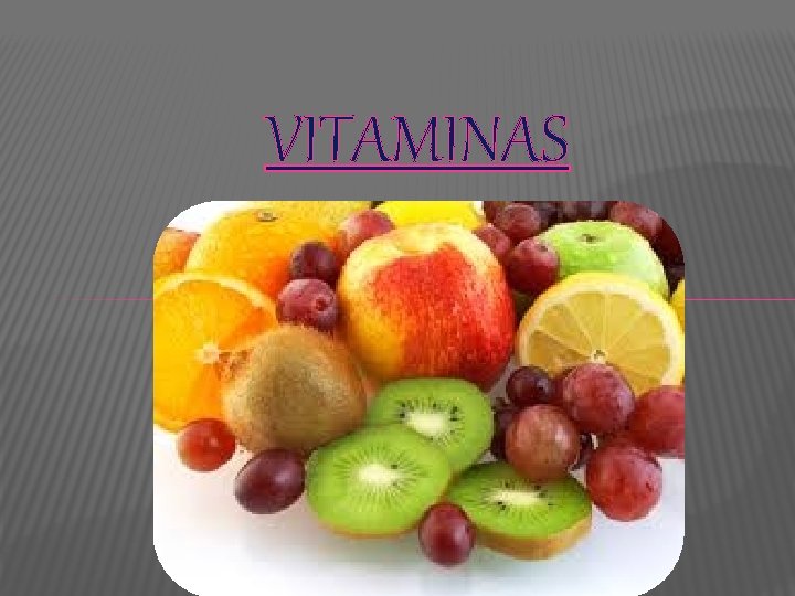 VITAMINAS 